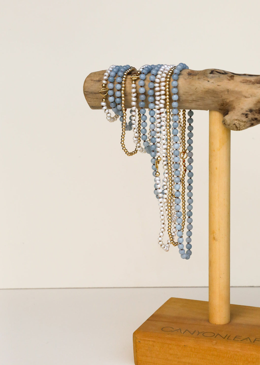 CanyonLeaf Pure Gemstone + Aquamarine || Necklace
