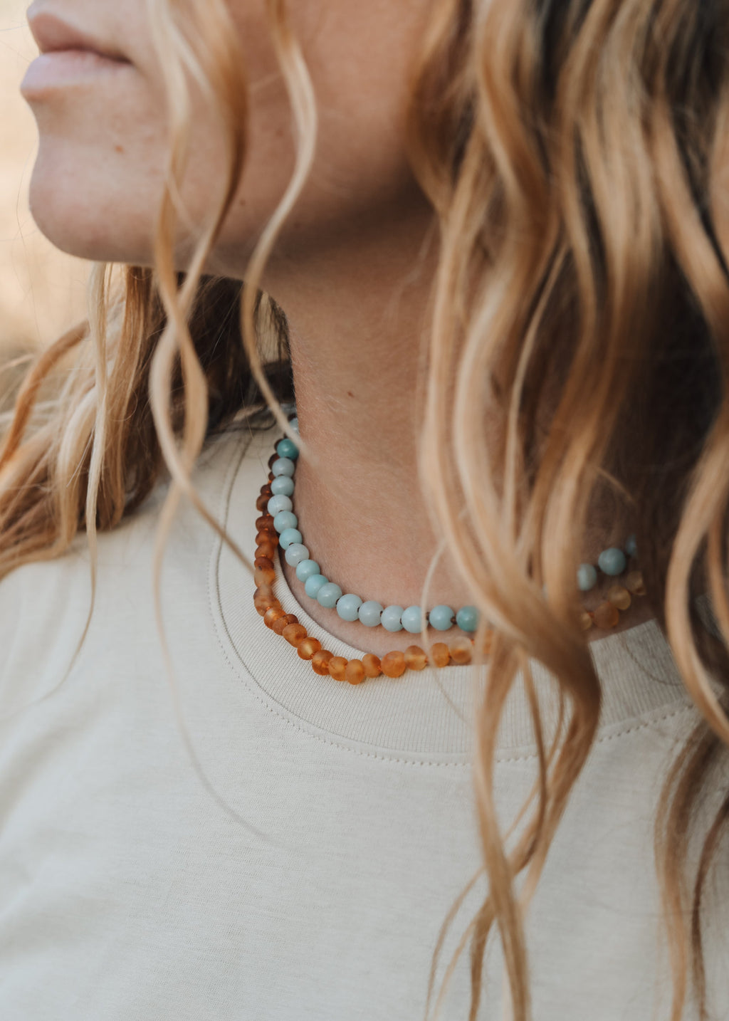 CanyonLeaf Pure Gemstone + Amazonite || Necklace