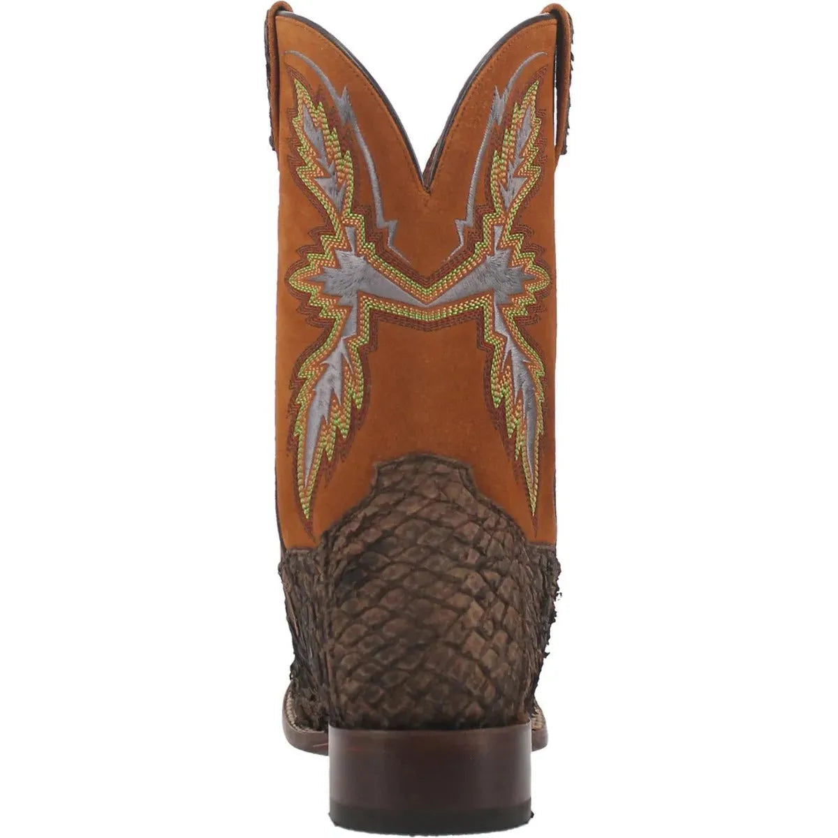 Dorsal- Mens Sea Bass Leather Cowboy Boots by Dan Post