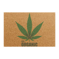 It's Organic Cannabis Leaf Welcome Mat ~ Wild'n'Free Exclusive