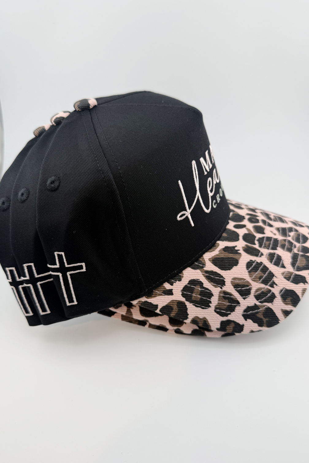Make Heaven Crowded - Leopard Print Snapback Hat