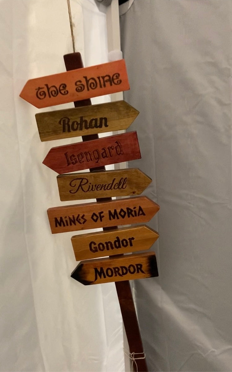 Handmade Signpost