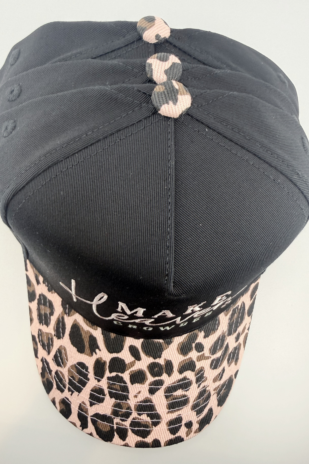 Make Heaven Crowded - Leopard Print Snapback Hat