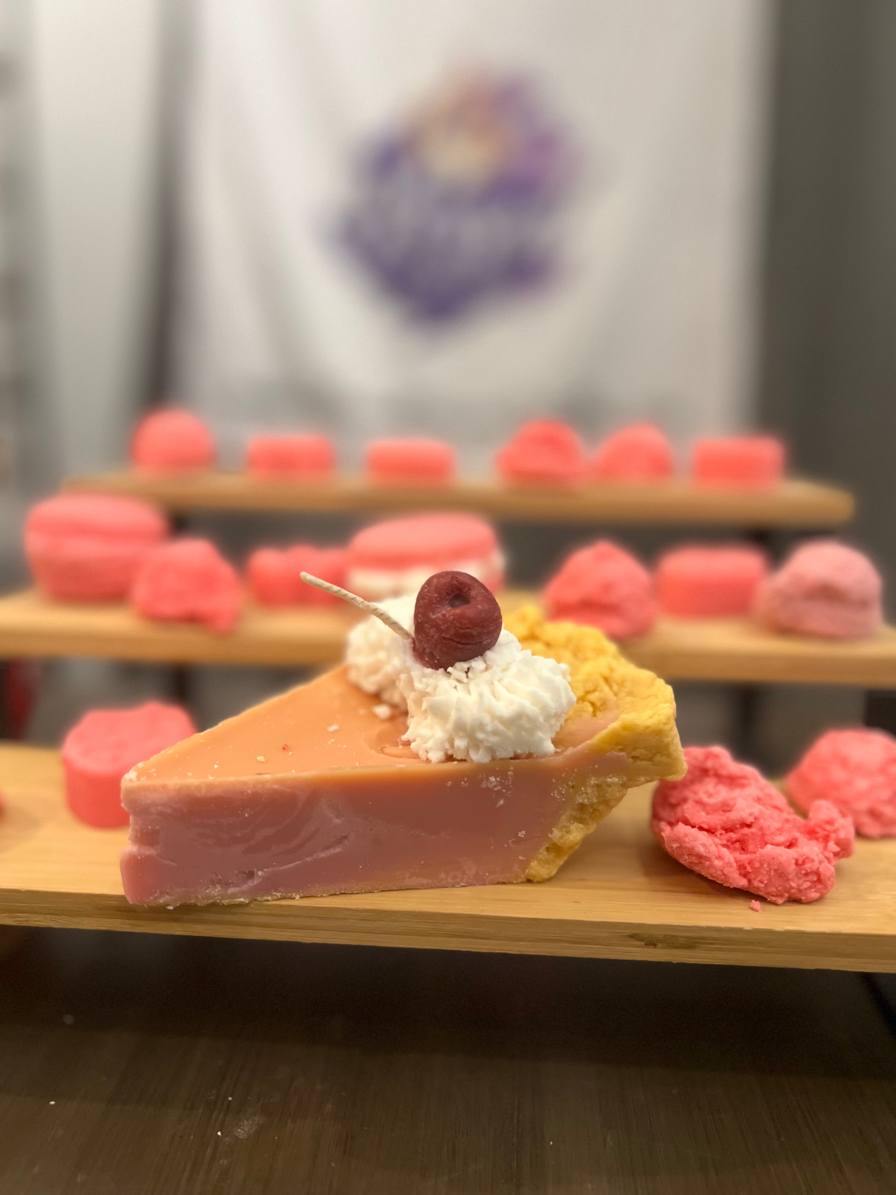 Blessed Bayou Pie Candle Slices
