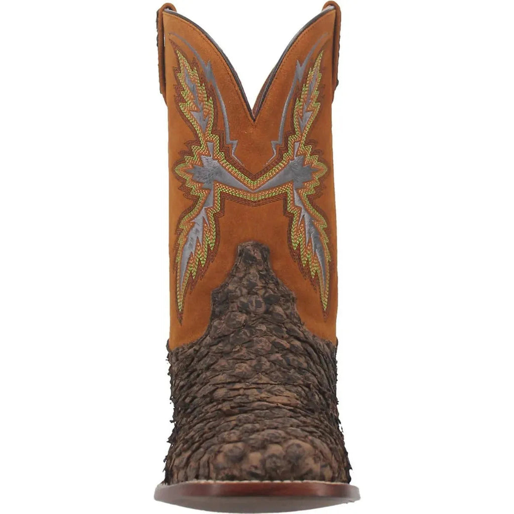 Dorsal- Mens Sea Bass Leather Cowboy Boots by Dan Post