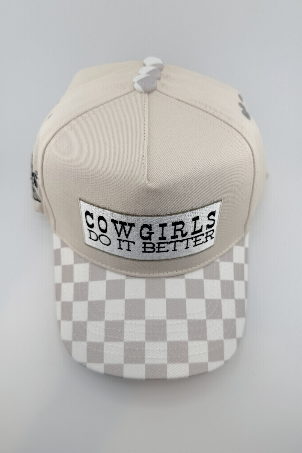 Cowgirls Do it Better- Cotton Structured Snapback Hat