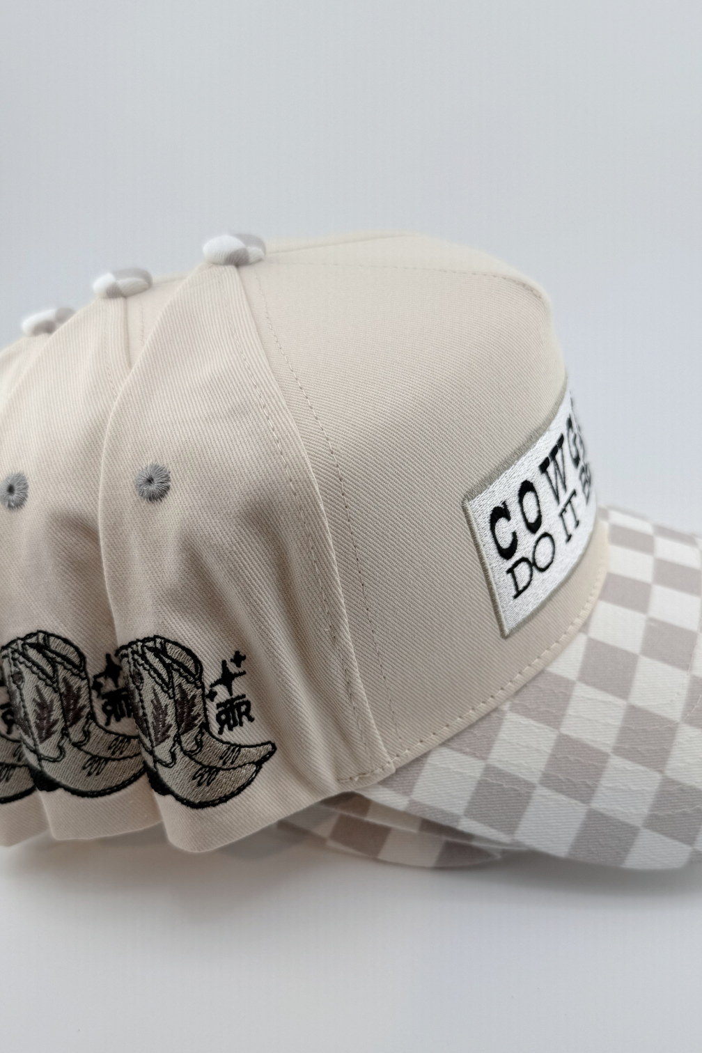 Cowgirls Do it Better- Cotton Structured Snapback Hat
