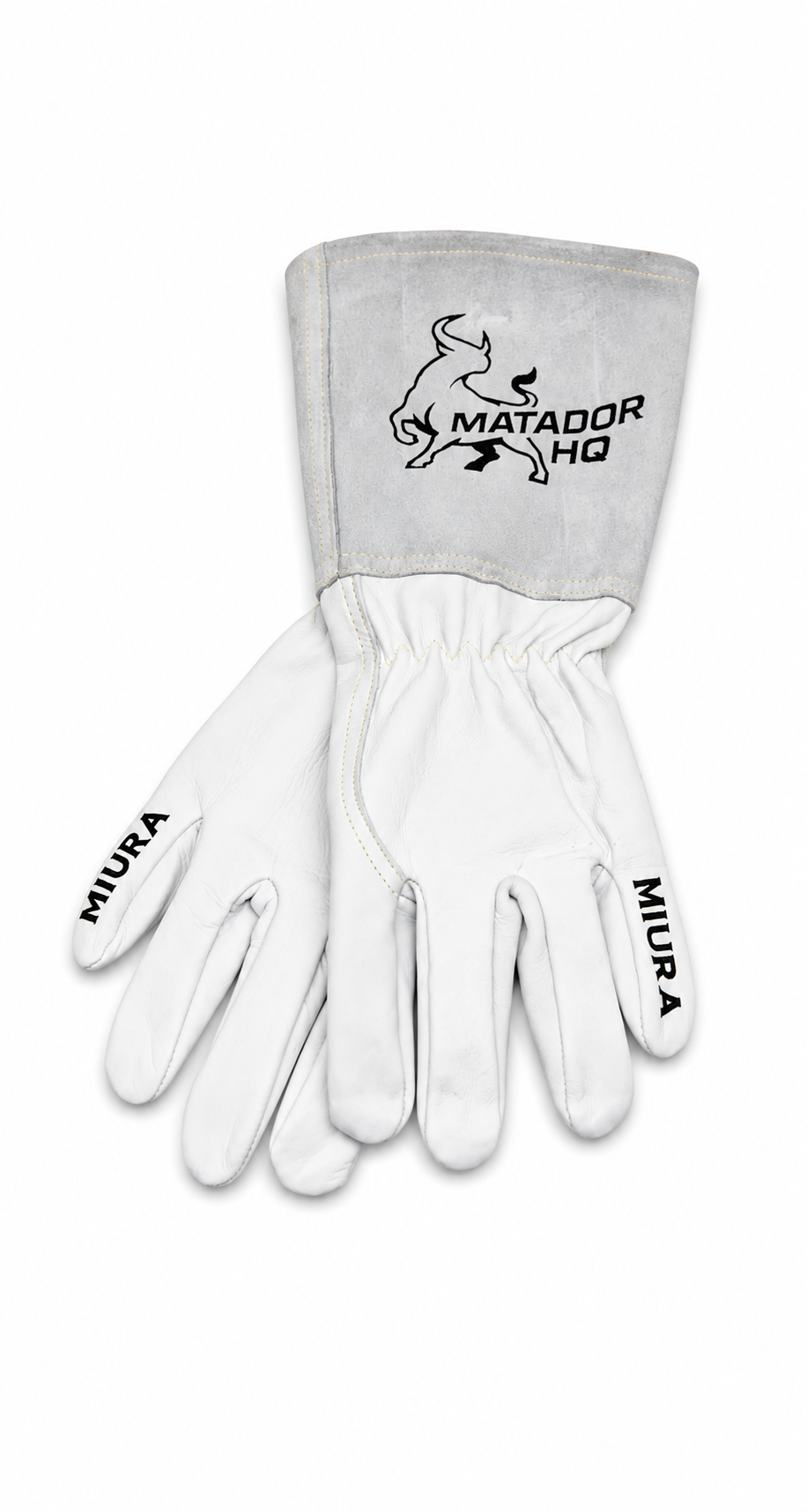 White Premium Welding Gloves by Miura™