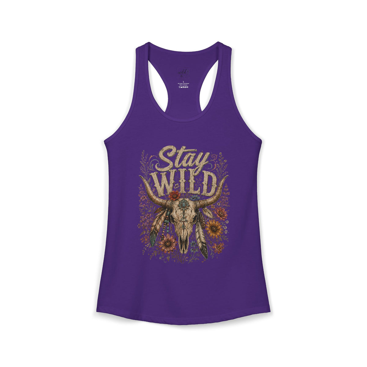 Stay Wild -Women's Ideal Racerback Tank - Wild'n'Free American Exclusive!