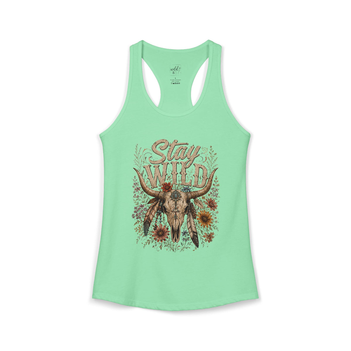 Stay Wild -Women's Ideal Racerback Tank - Wild'n'Free American Exclusive!