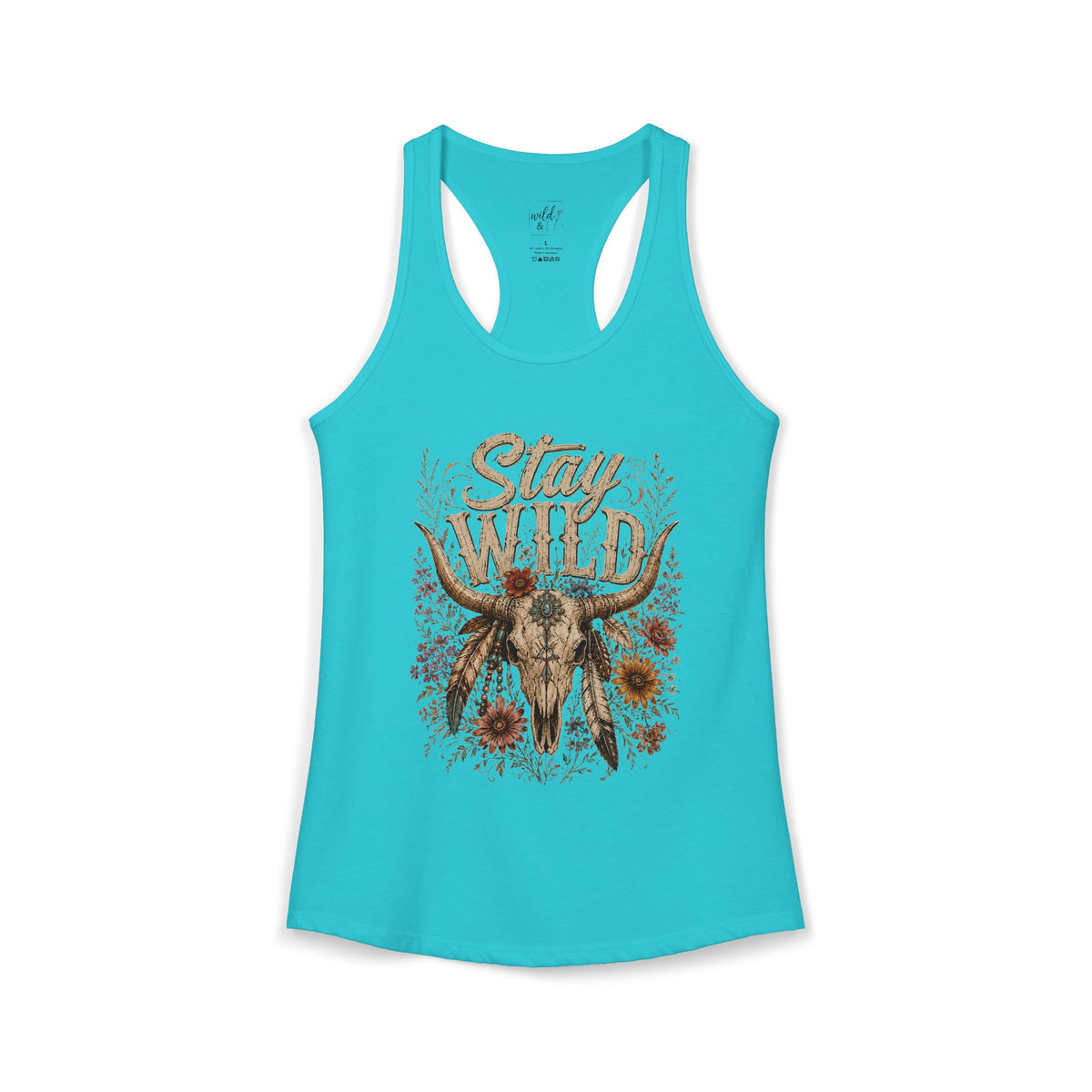 Stay Wild -Women's Ideal Racerback Tank - Wild'n'Free American Exclusive!