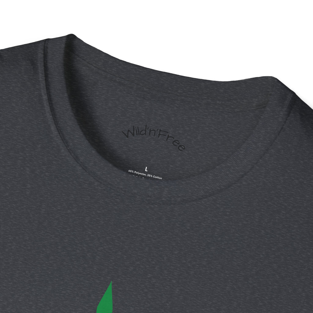 Wild'n'Free Cannabis Leaf T-Shirt – "It's Organic" Graphic Tee