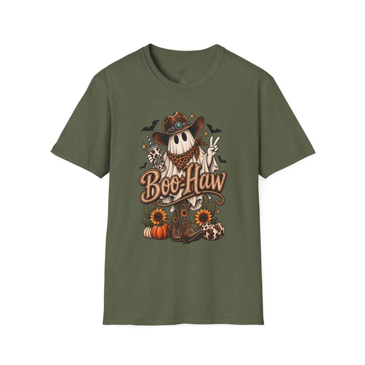 Boo-Haw Halloween Cowboy T-Shirt - Wild'n'Free American Exclusive!
