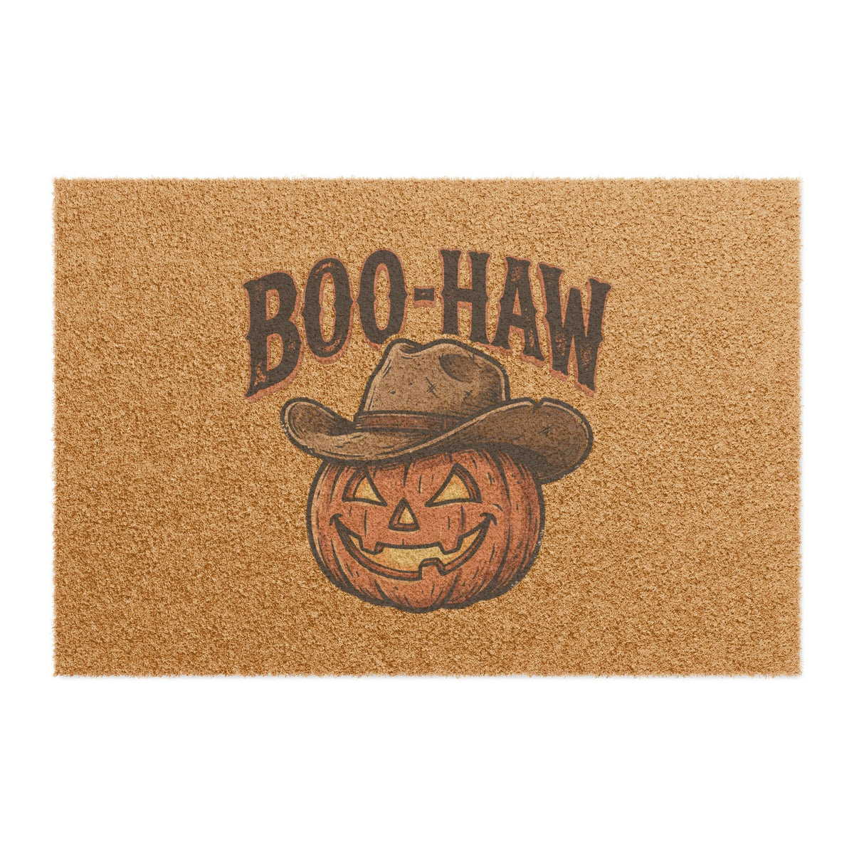 Boo-Haw Pumpkin Cowboy Welcome Mat - Wild'n'Free Exclusive!