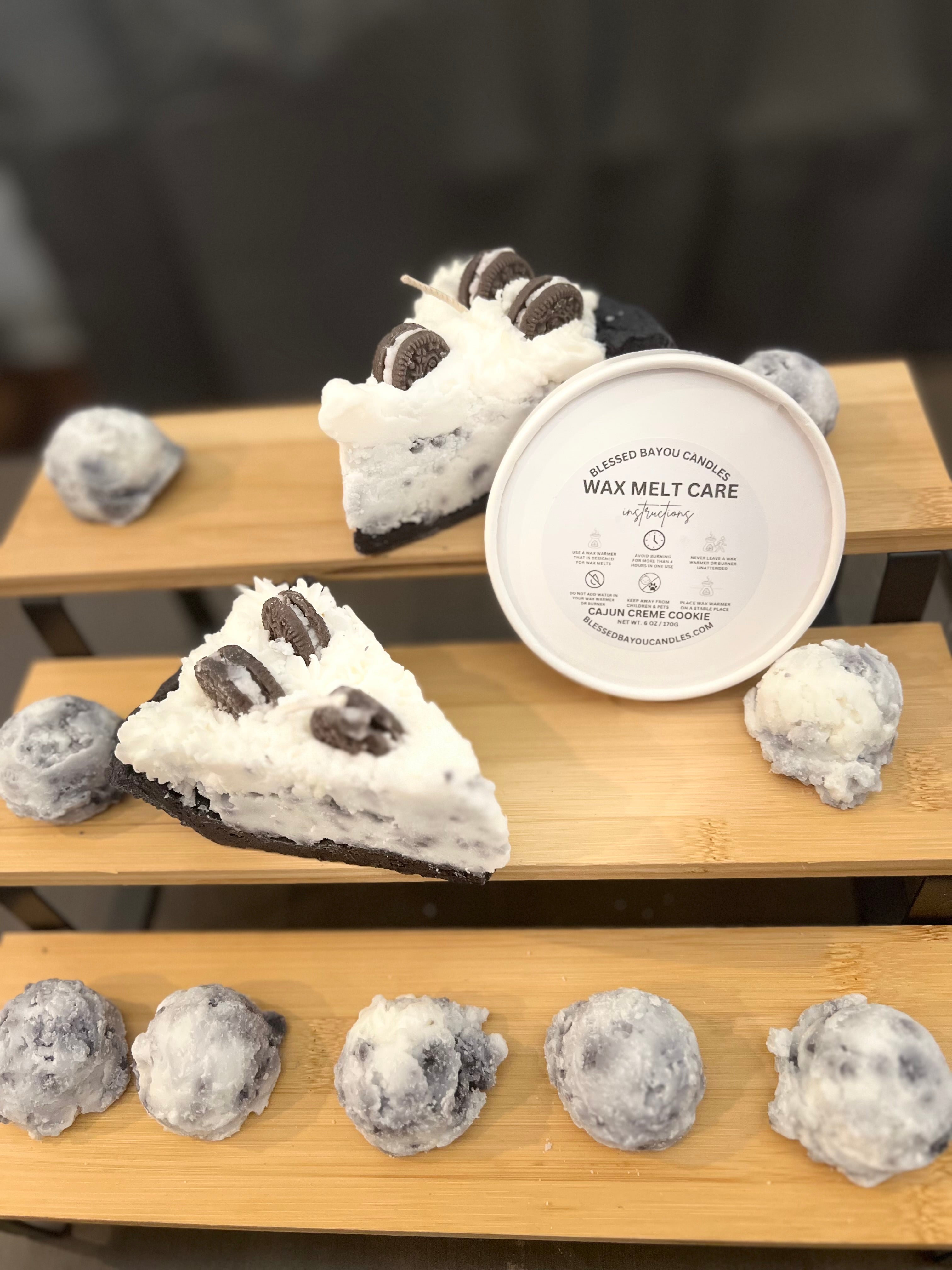 Blessed Bayou Pie Candle Slices