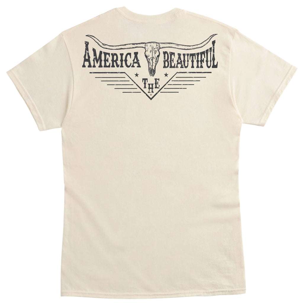 Longhorn Skull Short Sleeve T-Shirt