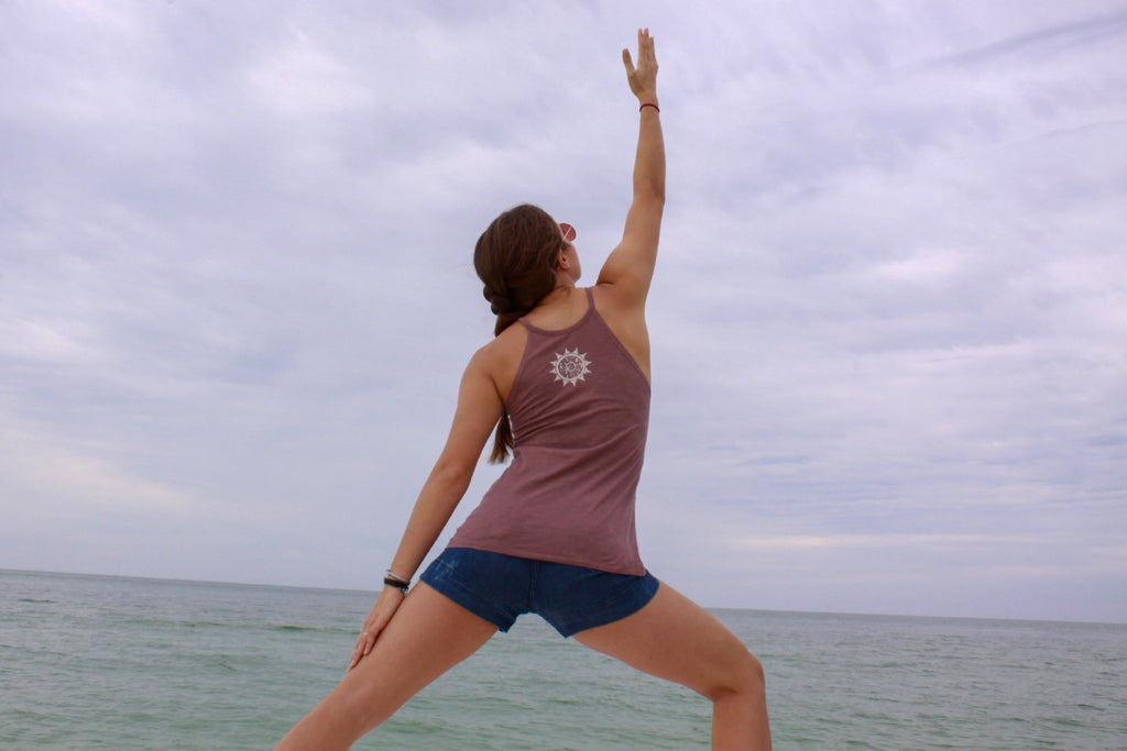 America The Beautiful® Sun-bleached Women’s Yoga Tank