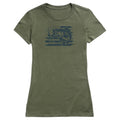 Bass & Flag Graphic Tee 2.0 Women from America The Beautiful®