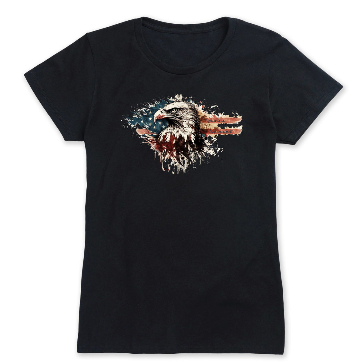 American Flag & Eagle Message Tee 4 from America The Beautiful®