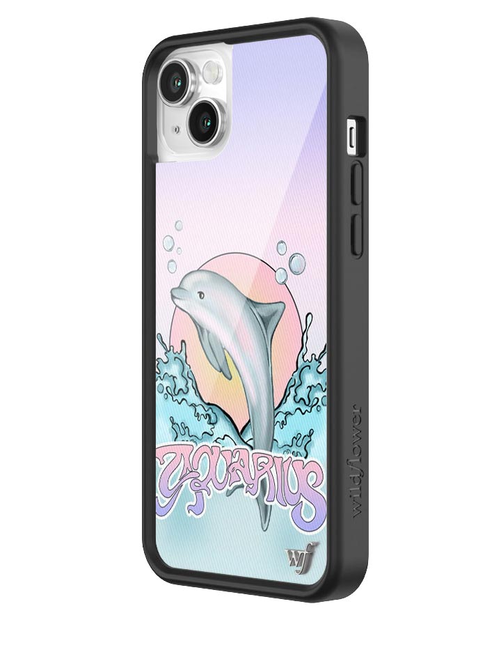Wildflower Aquarius iPhone Case