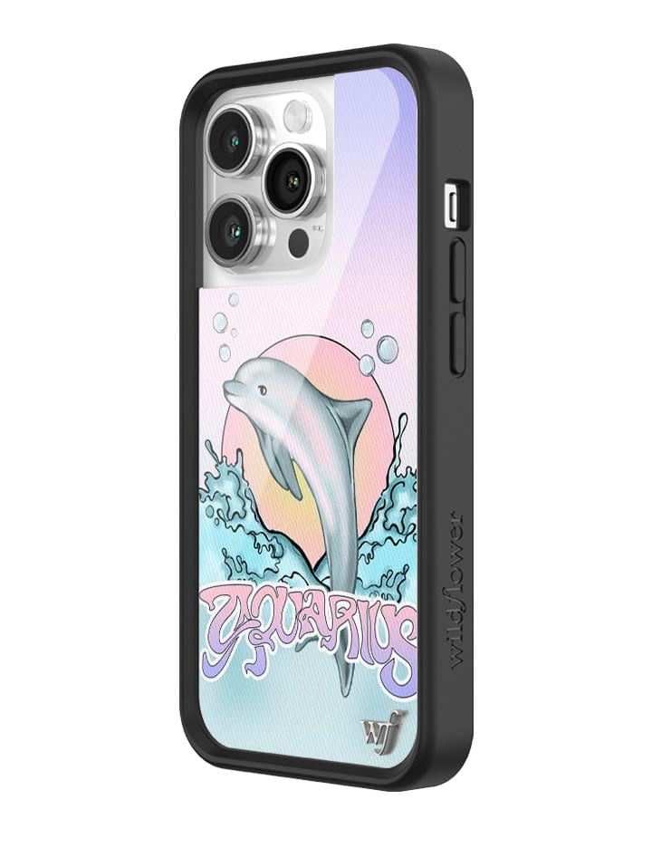 Wildflower Aquarius iPhone Case