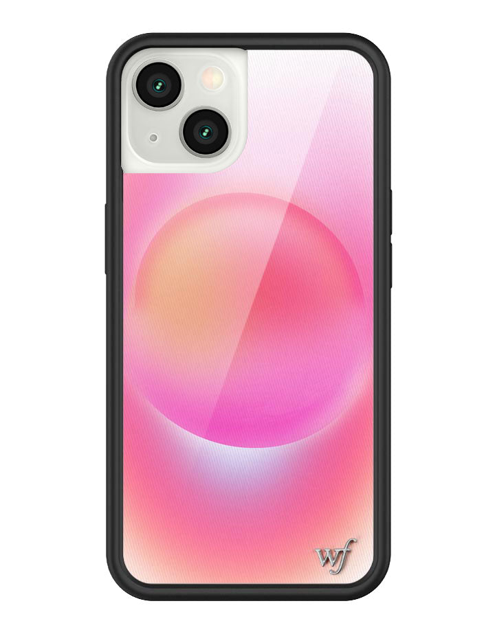 Wildflower Hot Pink Aura iPhone Case