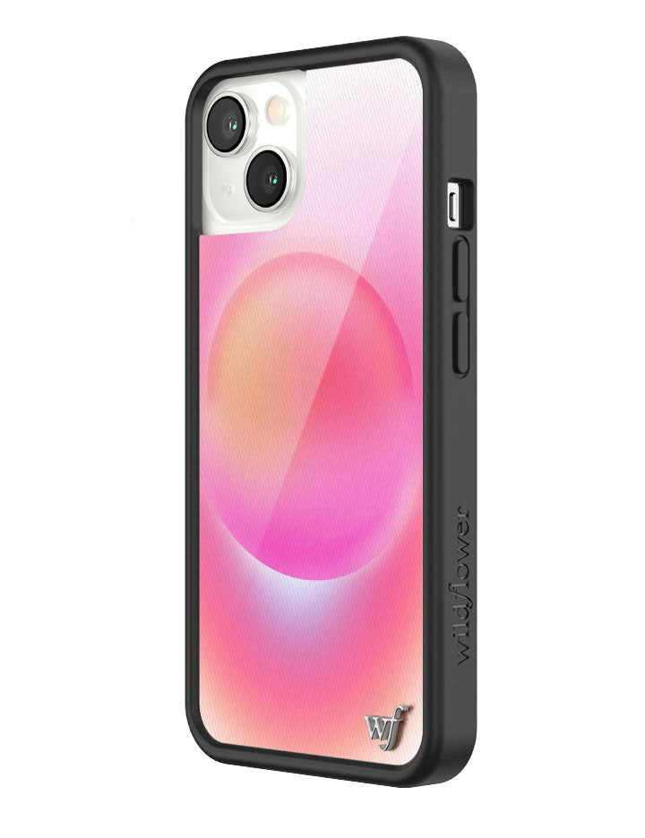 Wildflower Hot Pink Aura iPhone Case