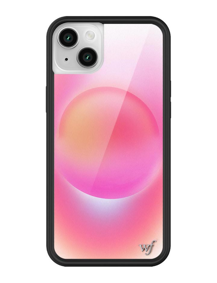 Wildflower Hot Pink Aura iPhone Case