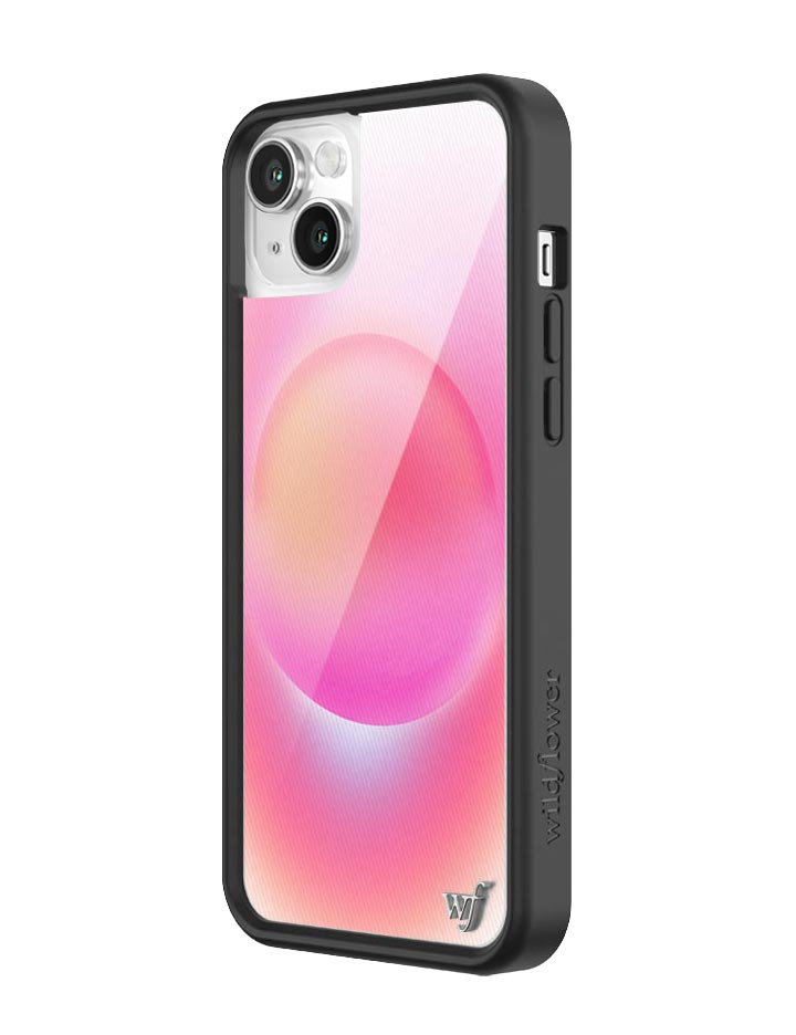 Wildflower Hot Pink Aura iPhone Case