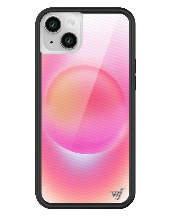 Wildflower Hot Pink Aura iPhone Case