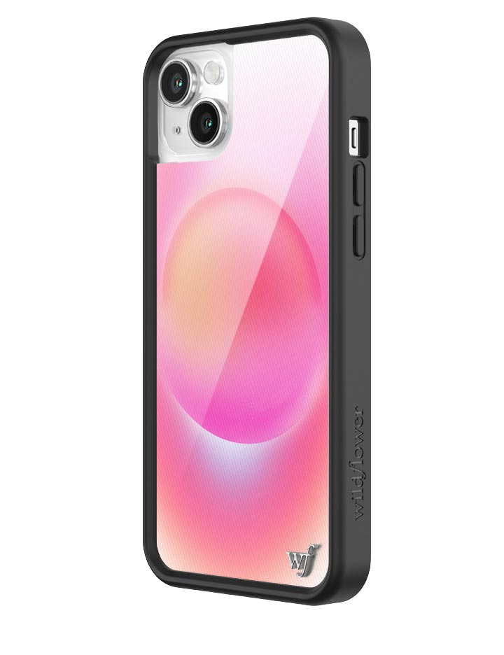Wildflower Hot Pink Aura iPhone Case