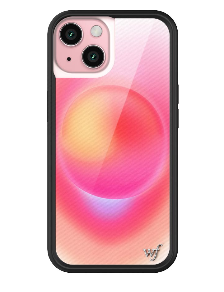 Wildflower Hot Pink Aura iPhone Case