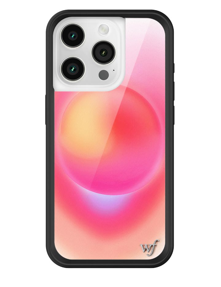 Wildflower Hot Pink Aura iPhone Case
