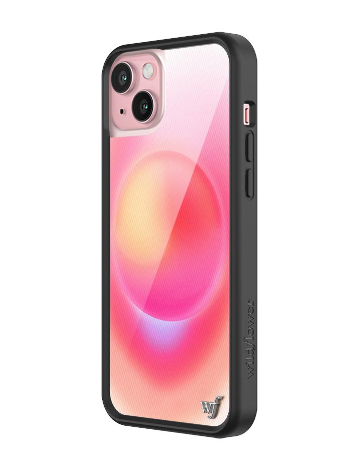 Wildflower Hot Pink Aura iPhone Case