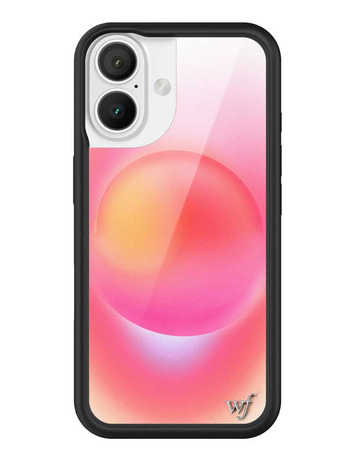 Wildflower Hot Pink Aura iPhone Case