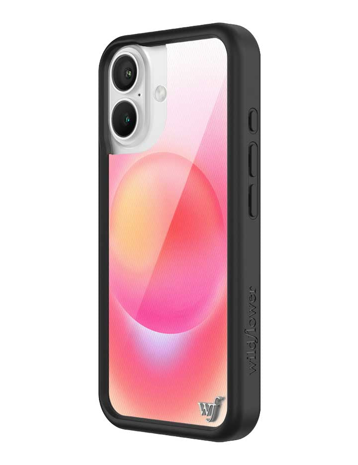 Wildflower Hot Pink Aura iPhone Case