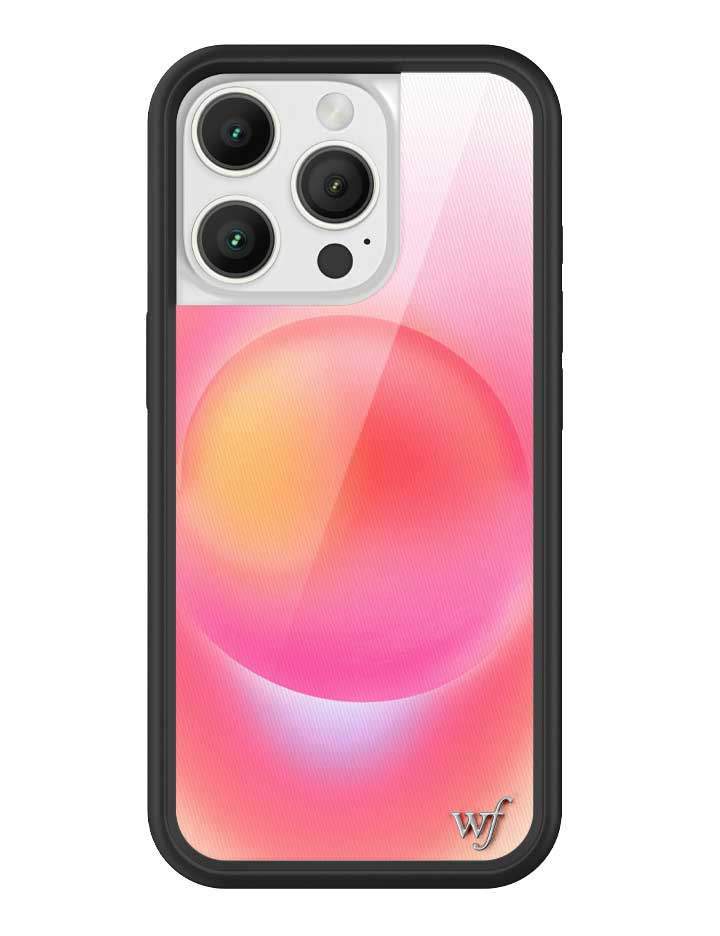 Wildflower Hot Pink Aura iPhone Case