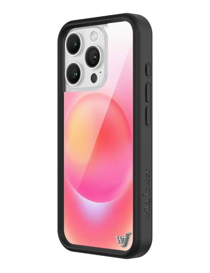 Wildflower Hot Pink Aura iPhone Case