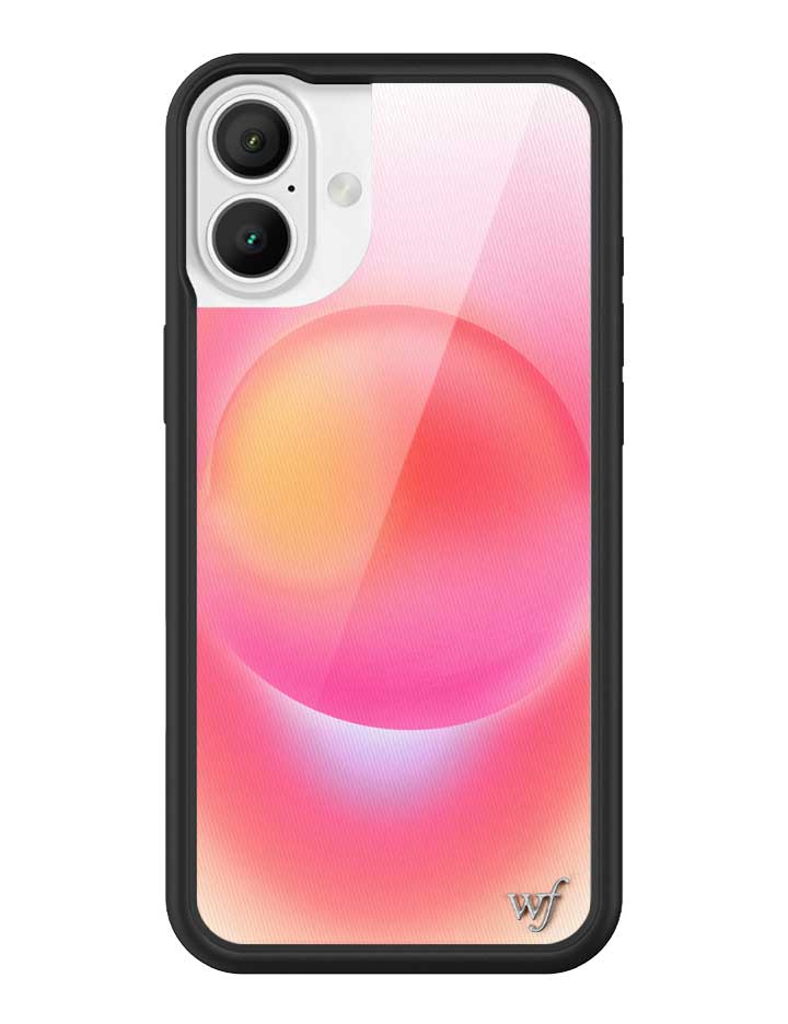 Wildflower Hot Pink Aura iPhone Case