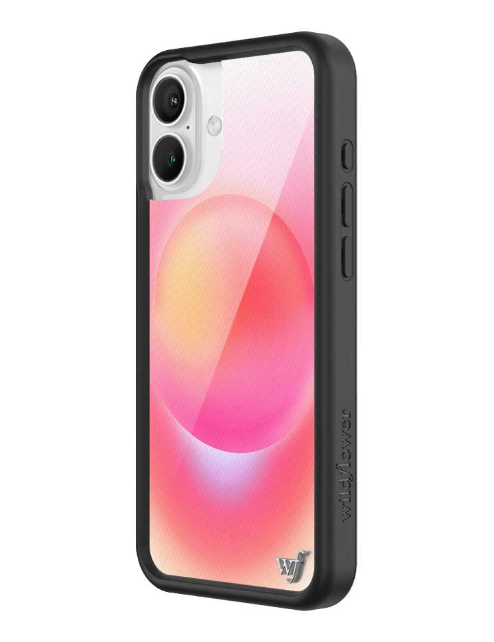 Wildflower Hot Pink Aura iPhone Case