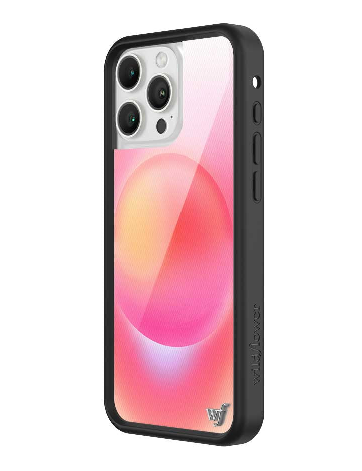 Wildflower Hot Pink Aura iPhone Case
