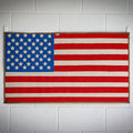 Recycled Firefighter American Flag - Fire Hose