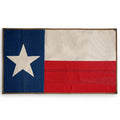 Recycled Firefighter American Flag - Fire Hose - Texas State
