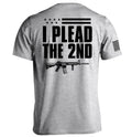 I Plead The 2nd Amendment T-Shirt – Back Print