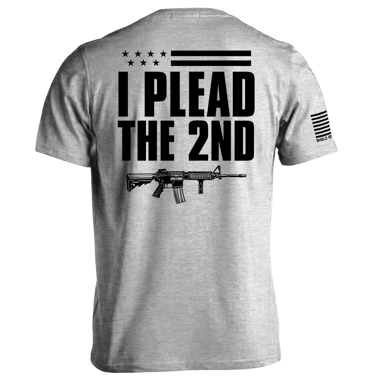 I Plead The 2nd Amendment T-Shirt – Back Print