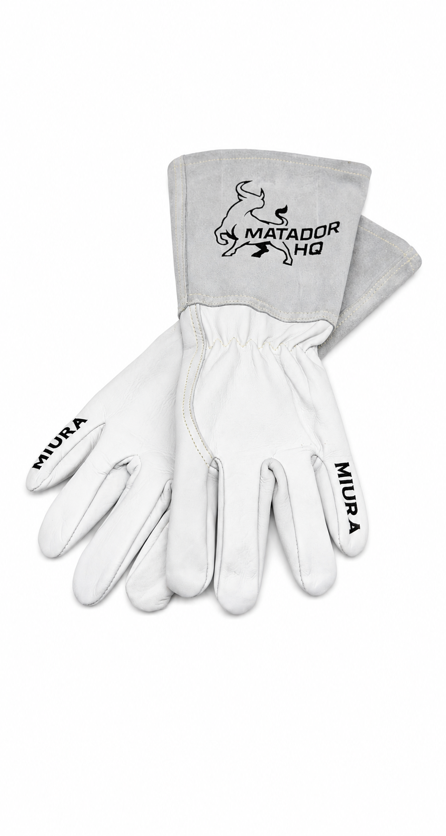 White Premium Welding Gloves by Miura™