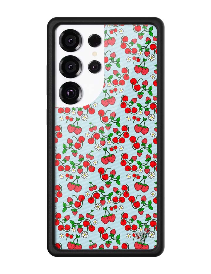 Wildflowers Baby Berries Samsung Galaxy Case