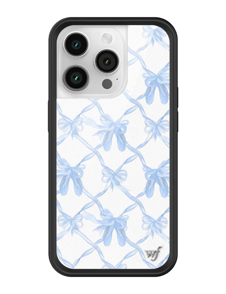Wildflower On Pointe | Blue iPhone Case