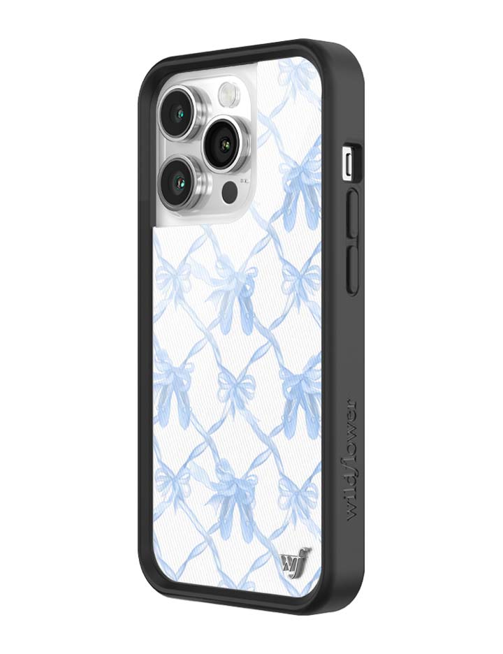 Wildflower On Pointe | Blue iPhone Case
