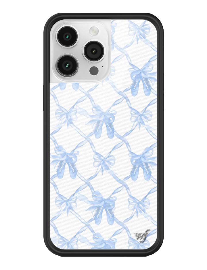 Wildflower On Pointe | Blue iPhone Case